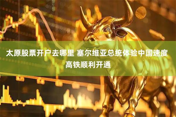 太原股票开户去哪里 塞尔维亚总统体验中国速度 高铁顺利开通