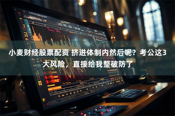 小麦财经股票配资 挤进体制内然后呢？考公这3大风险，直接给我整破防了